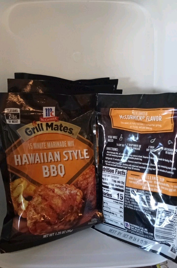 McCormick Grill Mates Seasoning Mix, 12 Pack (1 oz-1.25oz)