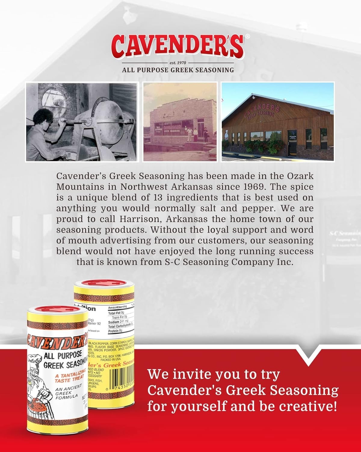 Cavender’s All Purpose Greek Seasoning 3.25 oz – Elevate Your Culinary Creations