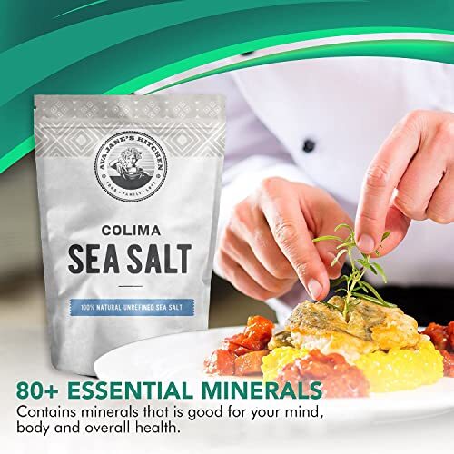AVA JANE’S KITCHEN – Colima Sea Salt Unrefined Hand Harvested – 100% All Natu…