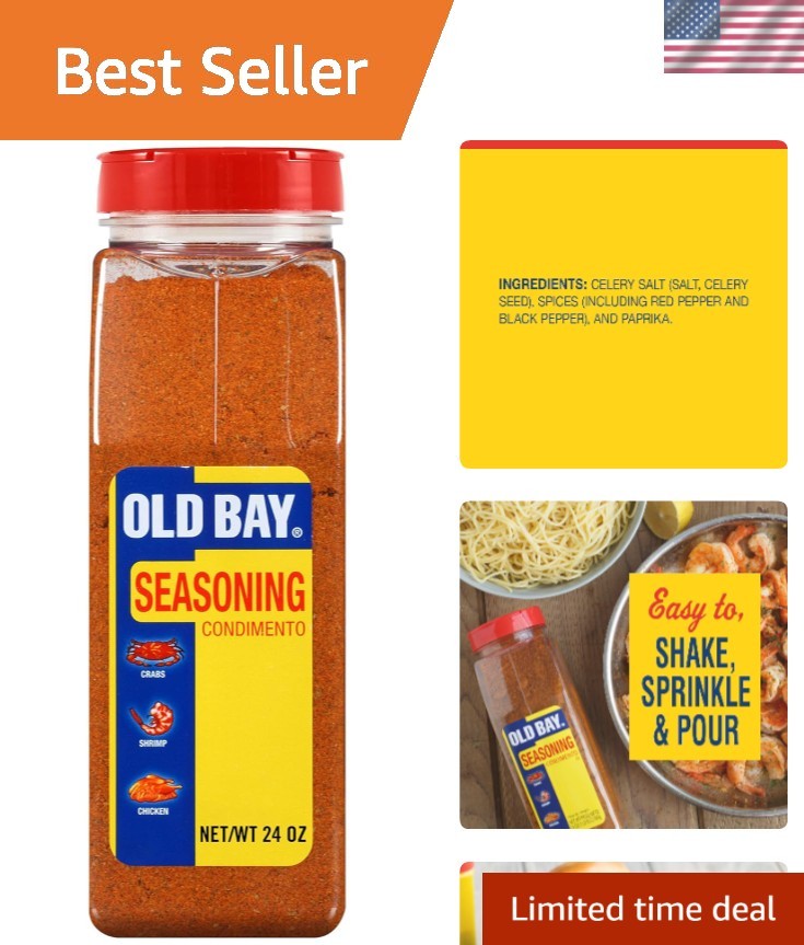 Elevate Your Dishes with 24 oz Seafood Seasoning – Unique 18 Spice Blend