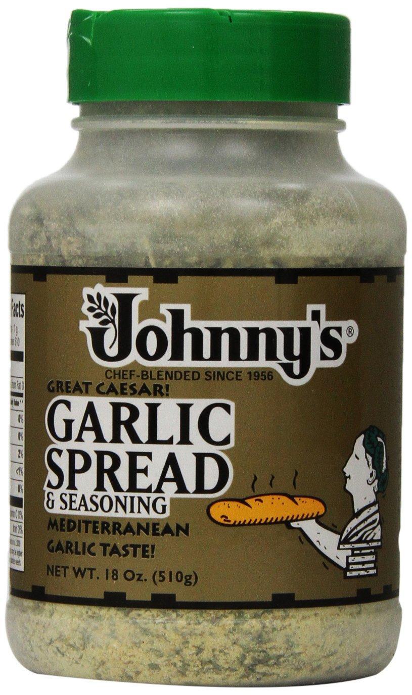 Johnny’s Garlic Spread and Seasoning, 18 Ounce