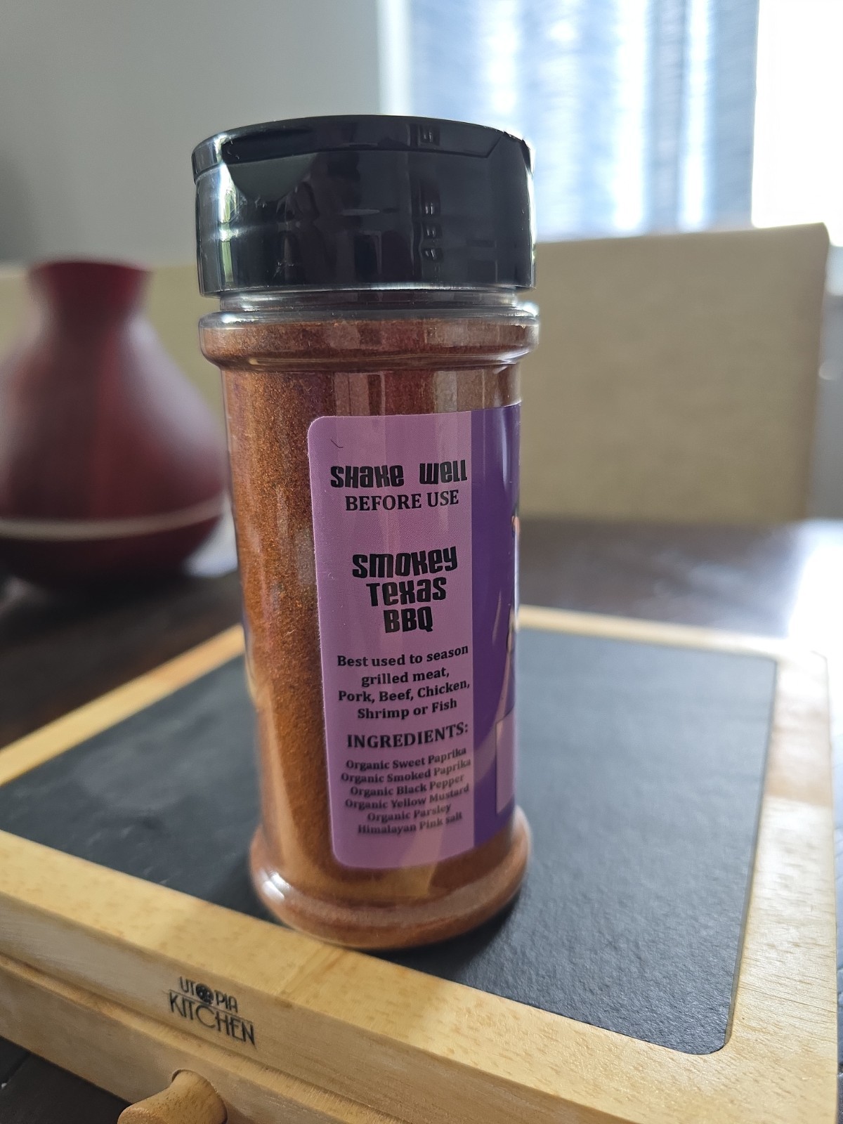 The Spice Gal Smokey Texas Bbq Orgnic 4.5oz Vegan No Msg Gluten Fre Paleo Nofill