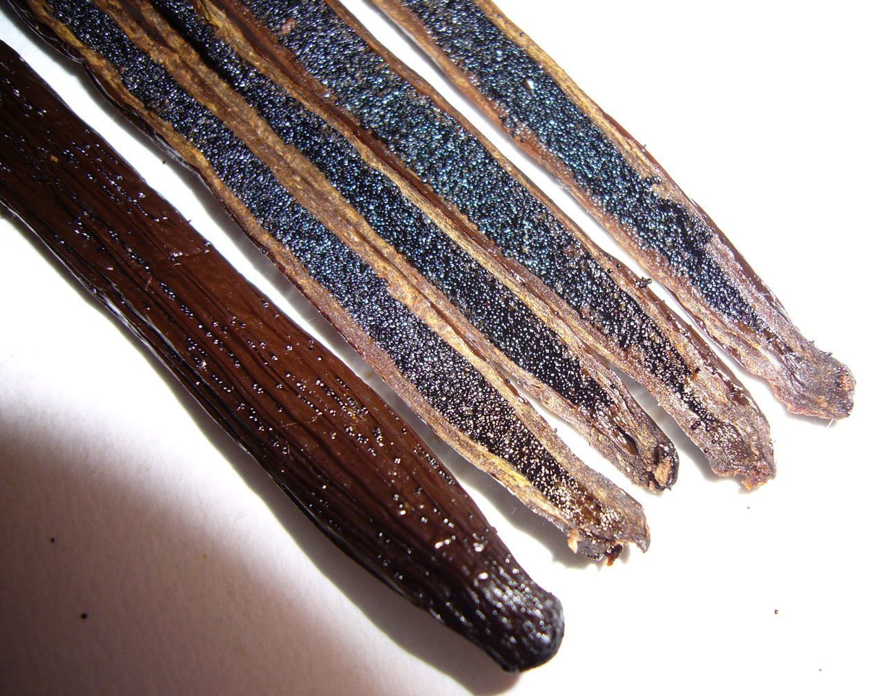 25 Organic Madagascar Whole Grade A Vanilla Pods for Vanilla Extract and Baking