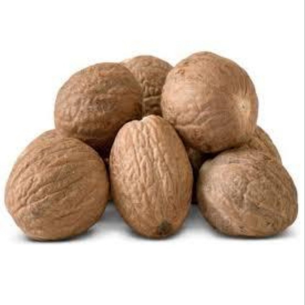 100 gm Whole Nutmeg Seeds Indian Spice Natural and Organic Sabut Jaiphal
