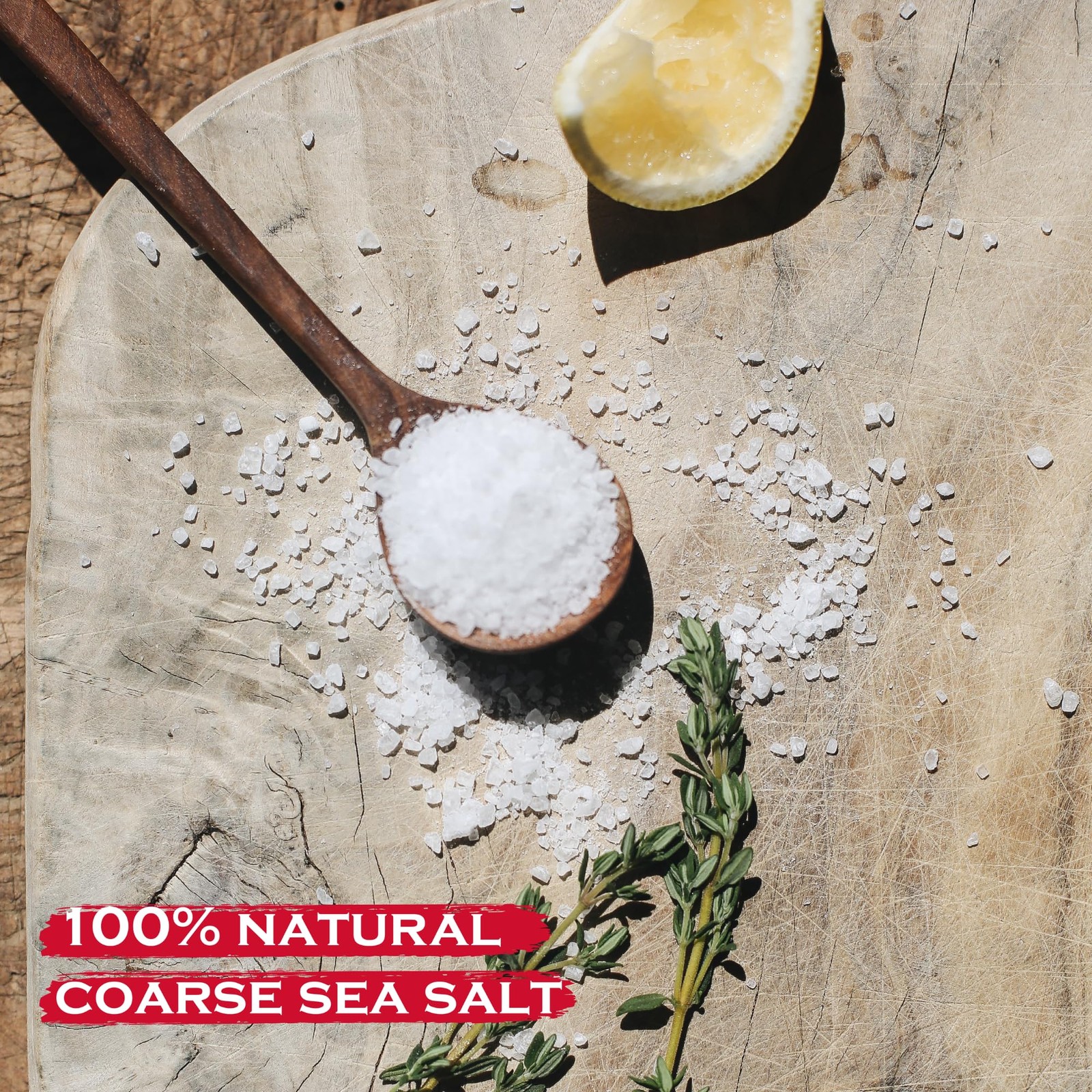 La Baleine Coarse Sea Salt Canister, 26.5 Ounce (Pack of 1),