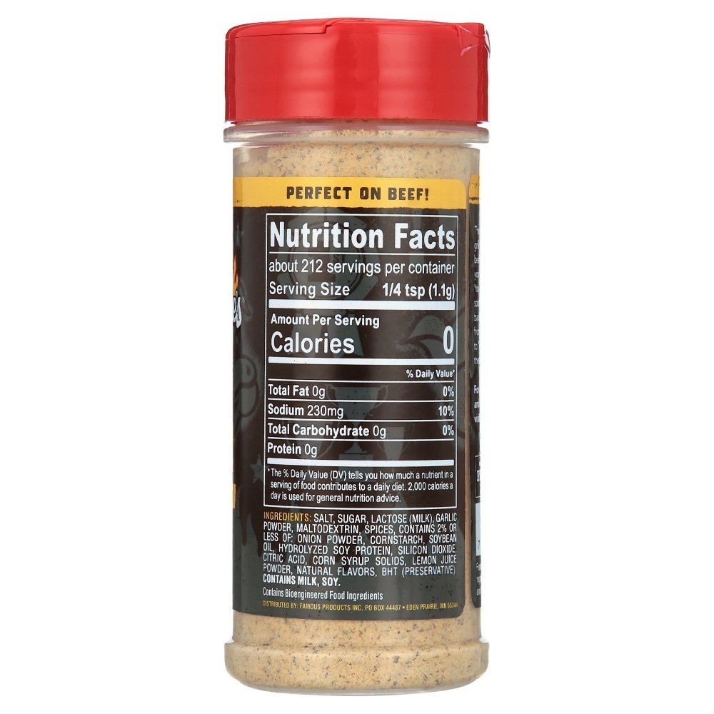 Grill Seasoning for Steak Burgers and Meats 8.25 oz 3-Pack