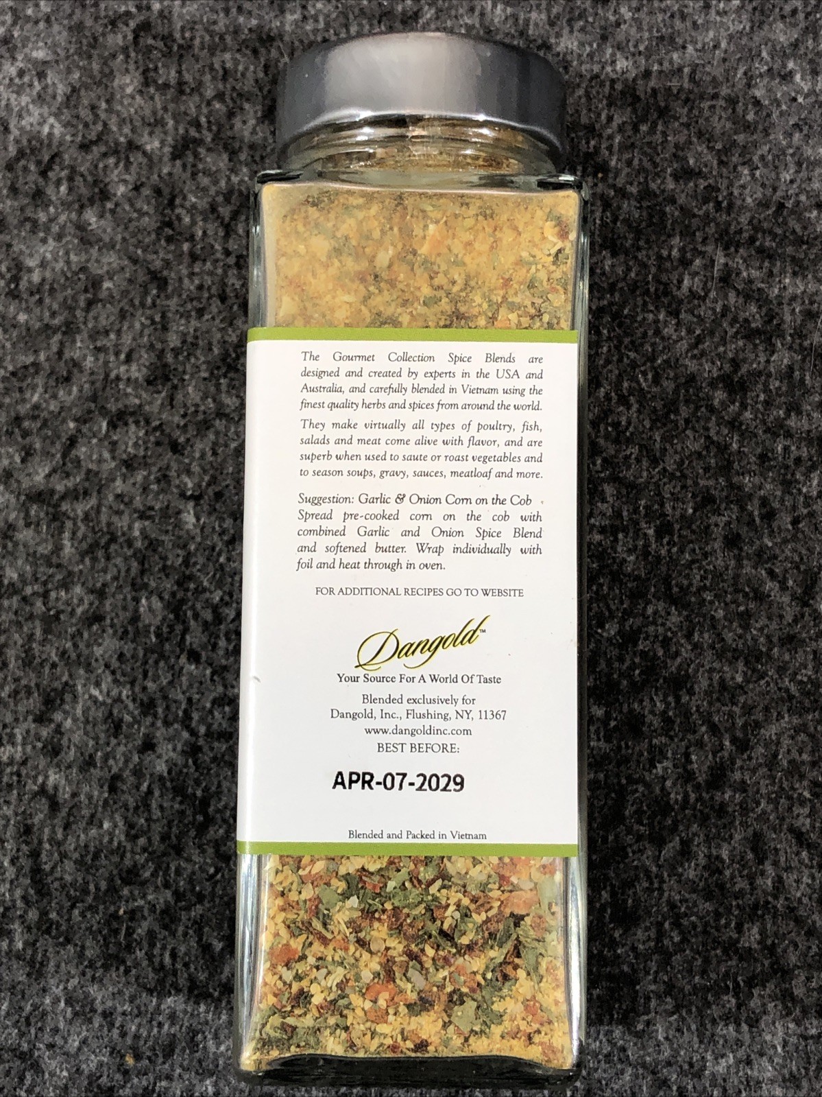 Gourmet Collection GARLIC & ONION SPICE BLEND Seasoning 8.46 oz – New