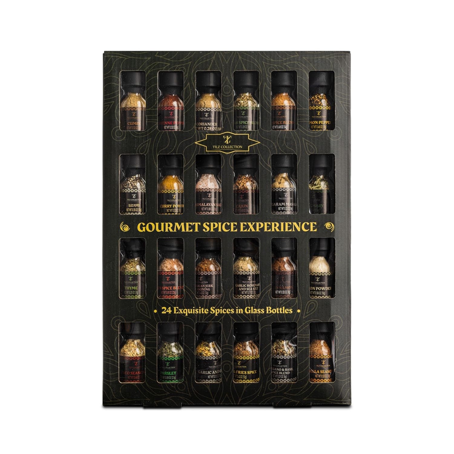 Spice Gift Set -24 Gourmet Spices For Cooking, Grilling, 10 Ounce (Pack of 1)