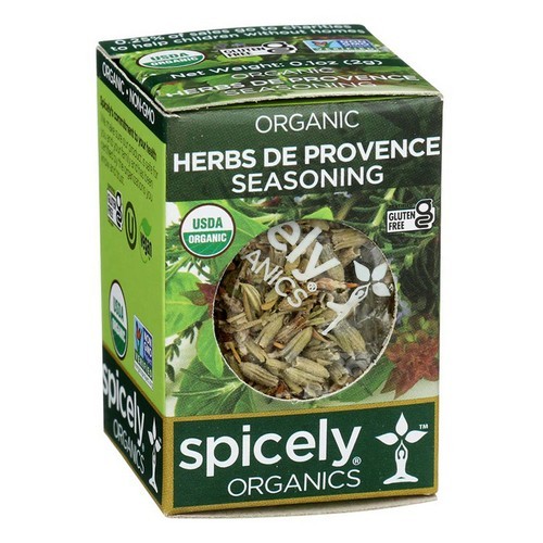 Organic Seasoning Herbs De Provence 0.1 Oz (Case Of 6)