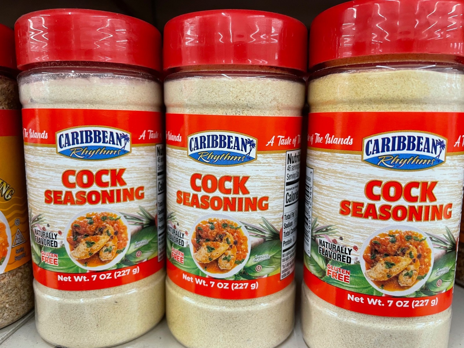 3 Pack Iberia Caribbean Rhythms Cock Seasoning 7 oz Each Jerk Style Caribbean