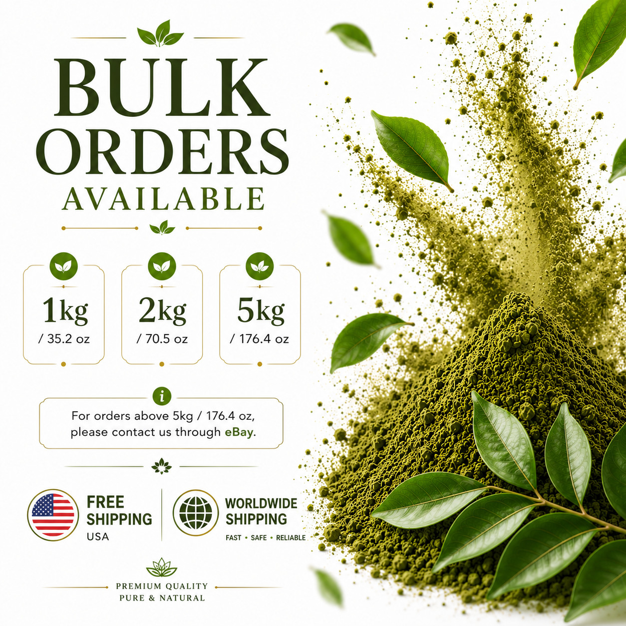 Ceylon Curry Leaves Powder Premium Sri Lankan Herb Natural Seasoning Mix