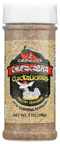2 Gringos Chupacabra Seasoning Cluckalicious 7oz Pack of 6