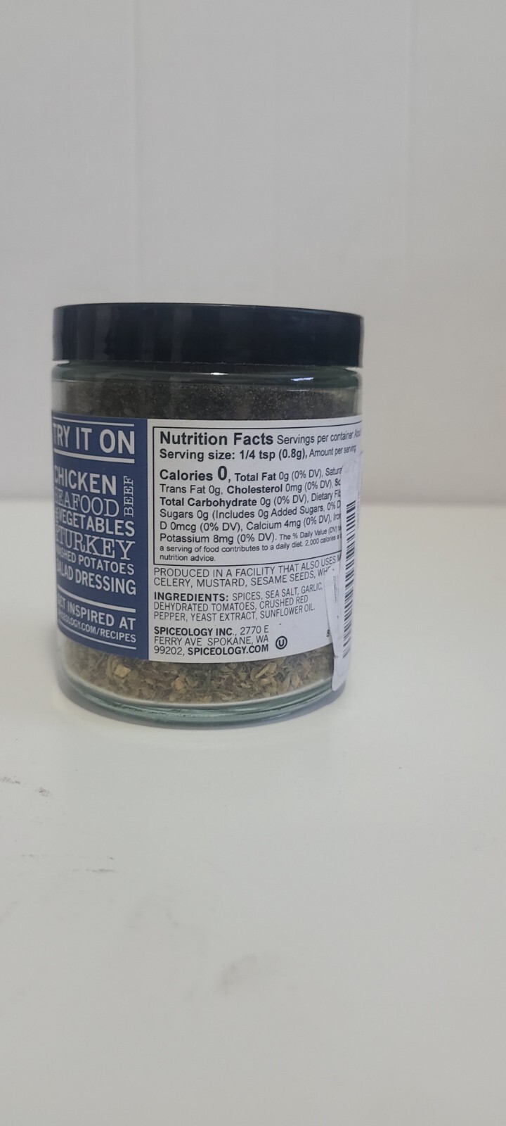 Spiceology Greek Freak Mediterranean Spice Blend All Purpose Rubs Spices 4oz