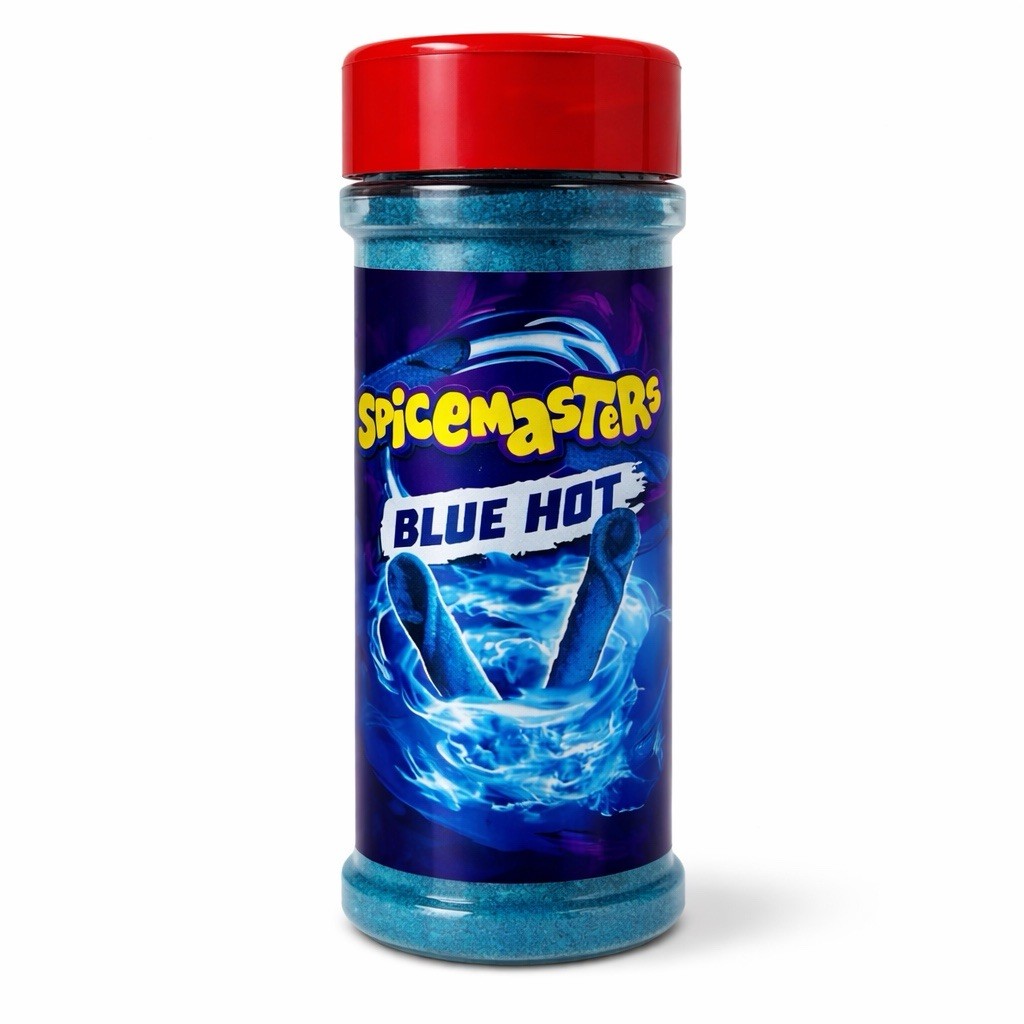 1x BLUE HEAT SEASONING POWDER 100 GMS for Snacks & Fruit