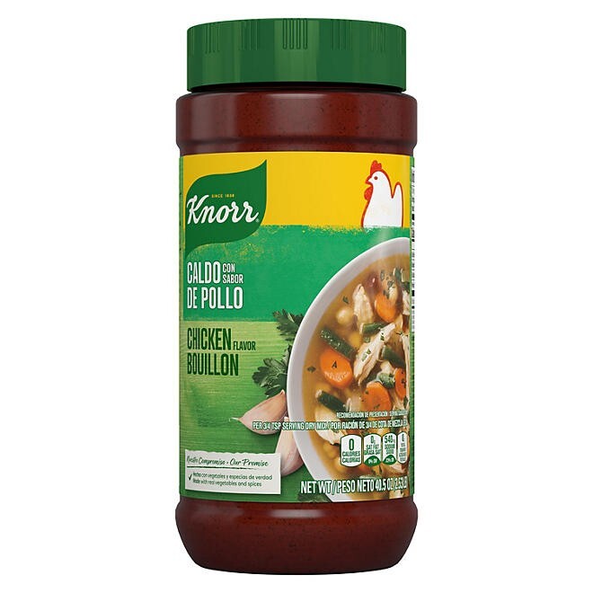 PACK OF 2 – Knorr Granulated Chicken Bouillon (40.5 oz) Total 81 oz