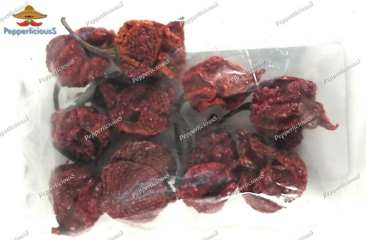 10 DRIED CAROLINA REAPER PEPPER Pods – WORLDS HOTTEST Pepper – Super Hot Quality