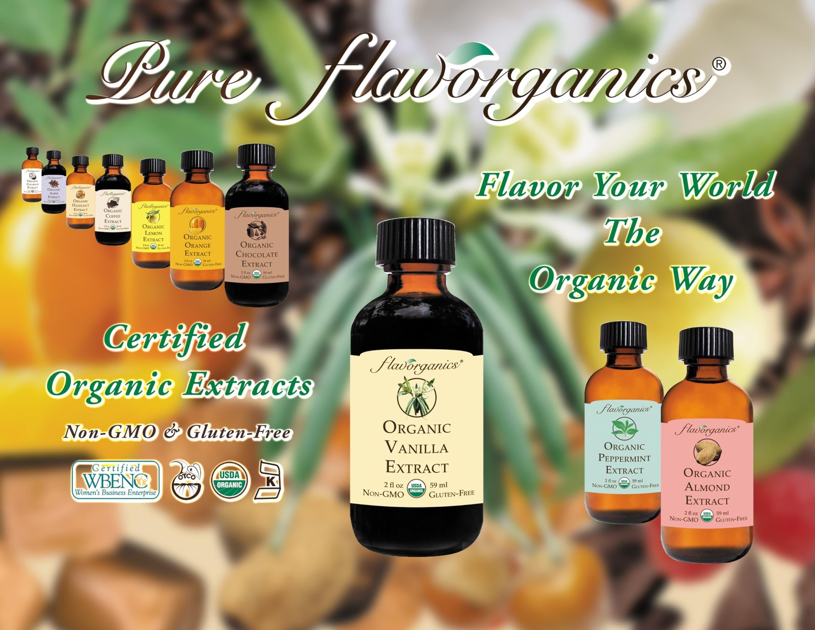 Organic Extract, Hazelnut, 2 Ounce