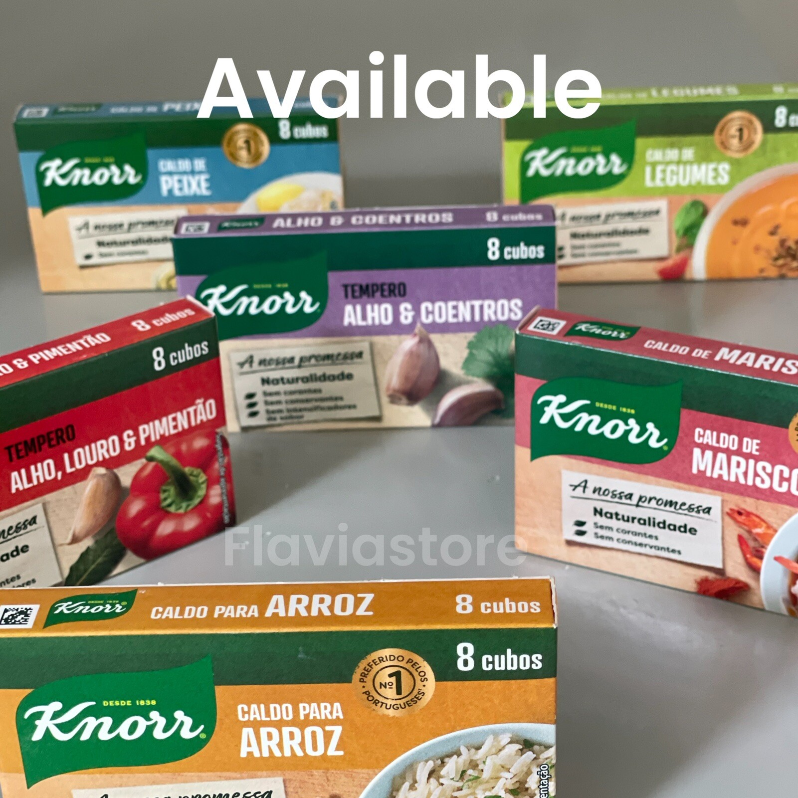2 X Pack Knorr Caldo De Marisco ( Shellfish) 8 Cubes Each