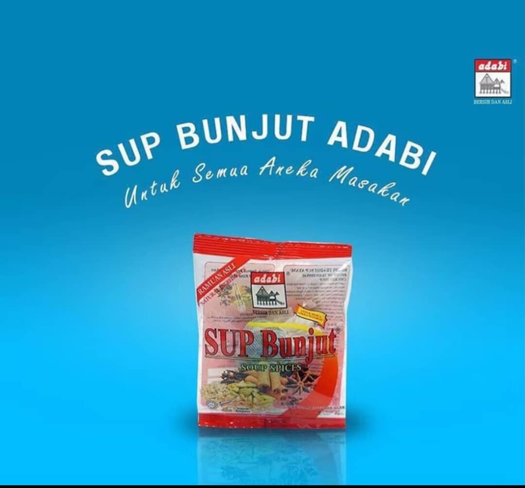12 X 8 GRAM ADABI SUP BUNJUT SOUP SPICES MAKE EASY TO COOK FLAVORFUL SOUP