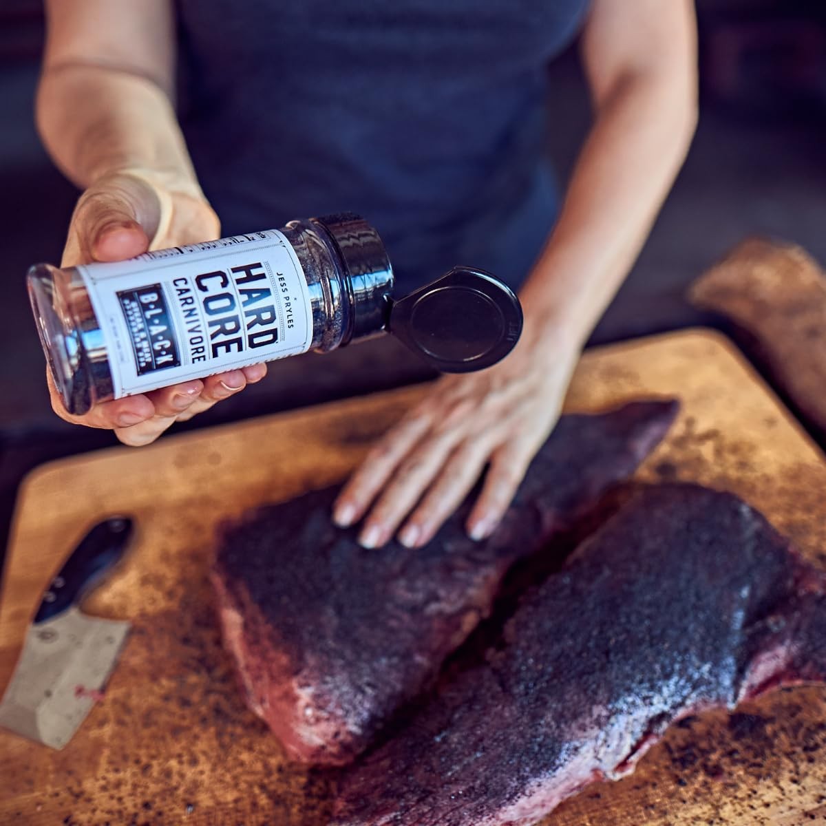 Hardcore Carnivore Black Charcoal Meat Rub 13 oz – Perfect for Steak BBQ