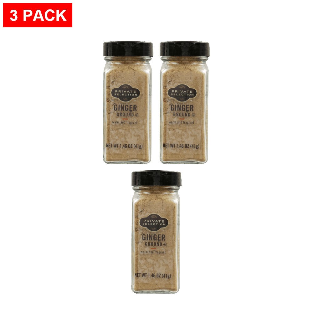 Private Selection Ground Ginger 1.46 oz – Pack of 3