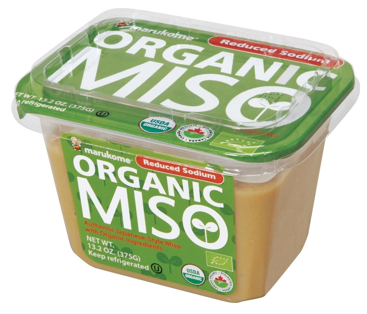 Marukome Organic Reduced Sodium Miso Paste Broth, 13.2 Ounce (Pack of 1)