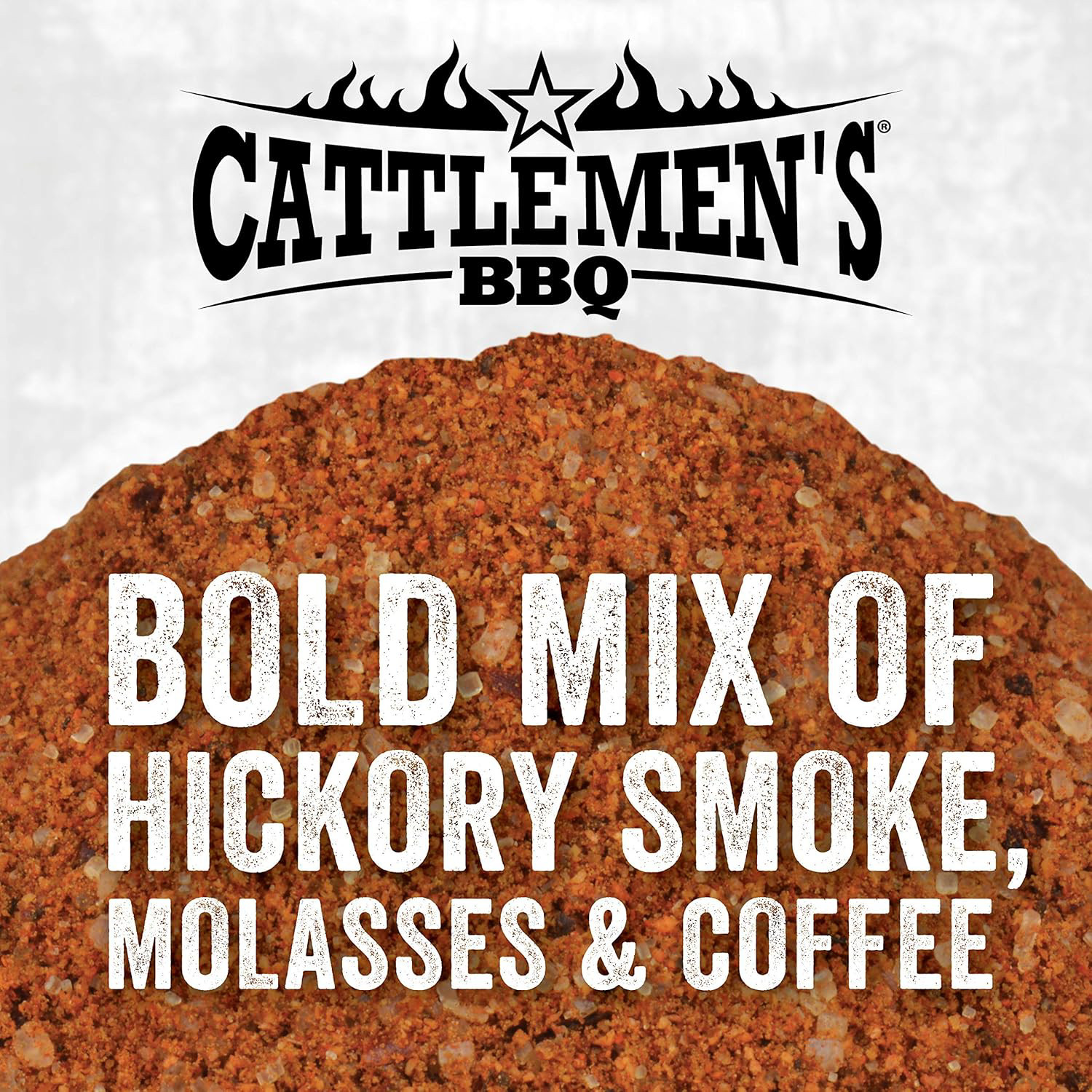 Cattlemens Cowboy Rub, 27.25 oz – BBQ Rub with Hickory, Molasses & Coffee