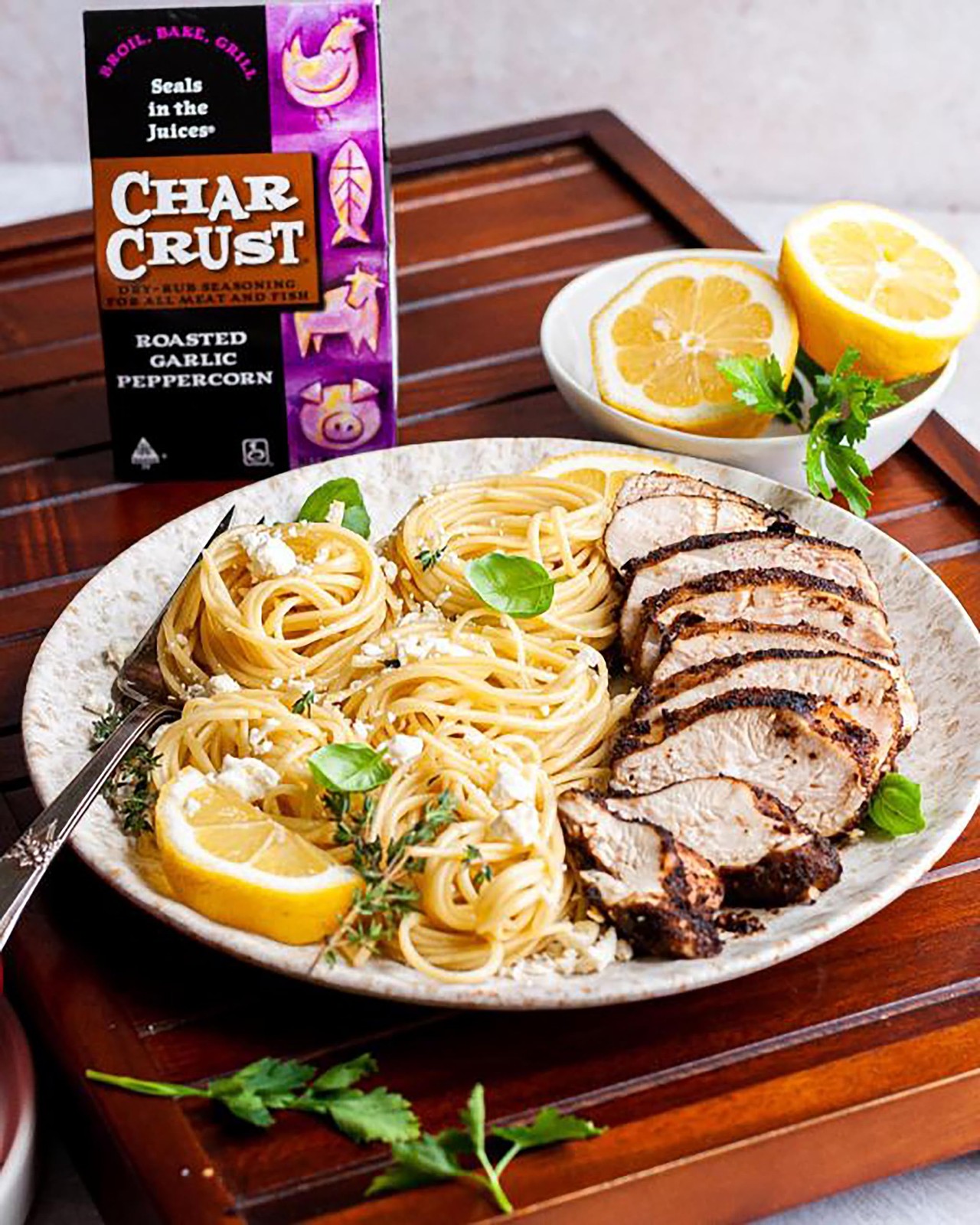 Char Crust Dry-Rub Seasonings 4 Ounce (Pack of 6), Roasted Garlic Peppercorn