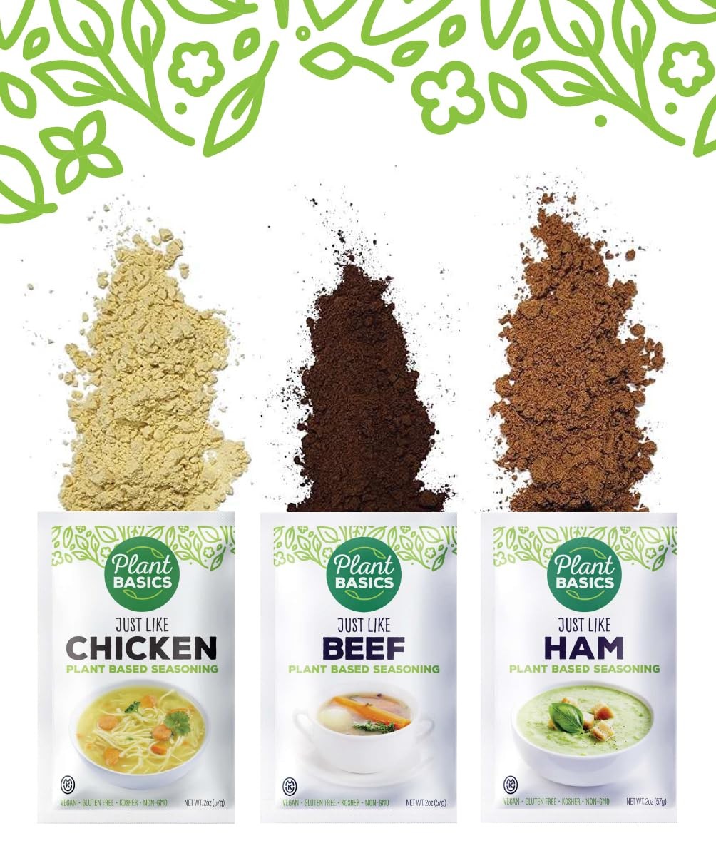 Plant Basics – Plant Based Seasoning, Just Like Ham, 2 ounce, Vegan, Gluten F…