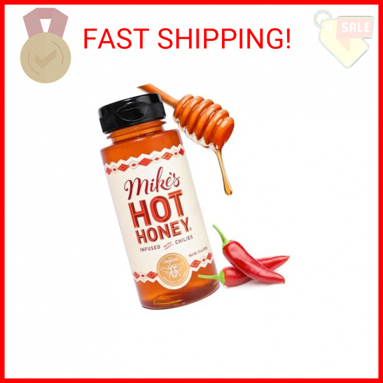 Mike’s Hot Honey, America’s #1 Brand of Hot Honey, Spicy Honey Infused with Chil