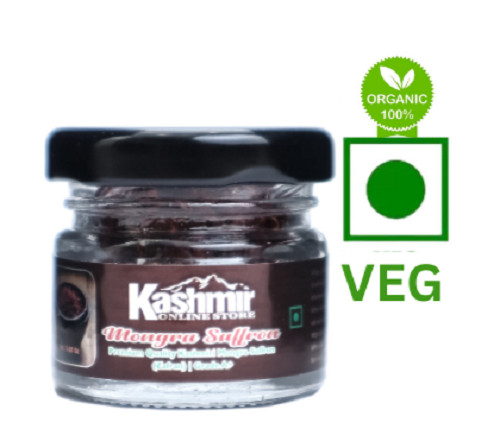 A+ Grade Kashmiri Saffron – 1gm Pure Red Kesar Threads Premium Quality…
