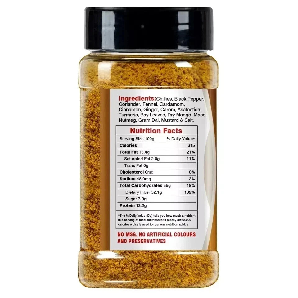 EXCELLENT FOODS – Madras Curry Powder 100g Free shipping world wide