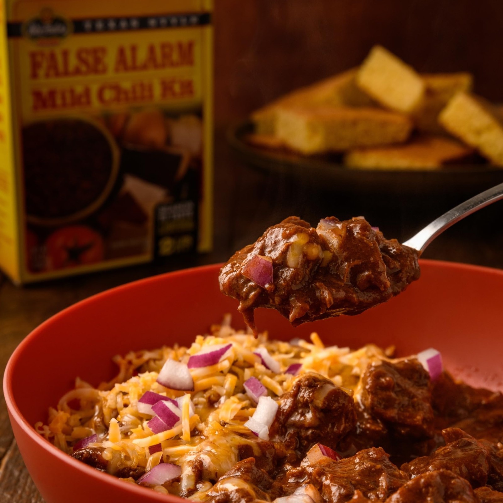 Wick Fowler’s 2 Alarm Chili Kit Gluten Free Mild Chili Seasoning Pack 3.3oz