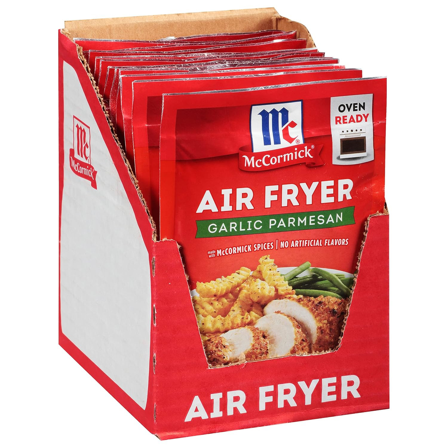 Mccormick Air Fryer Garlic Parmesan Seasoning Mix, 1.25 Oz (Pack of 12)