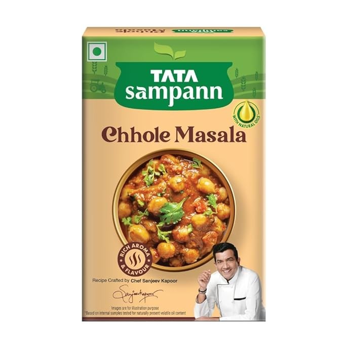 Tata Sampann Chhole Masala with Natural Oils 100g Chole Masala Powder