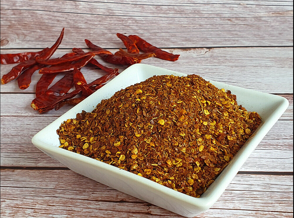 Ground Chilli Spicy Cooking Raitip Ghost Crush Pepper Powder Hot & Spicy 6X 85g