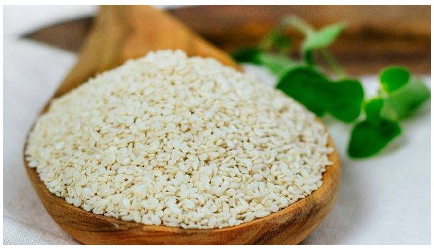 Forest White Sesame Seeds Whole Raw 100% Pure Natural Non-GMO Kosher Vegan