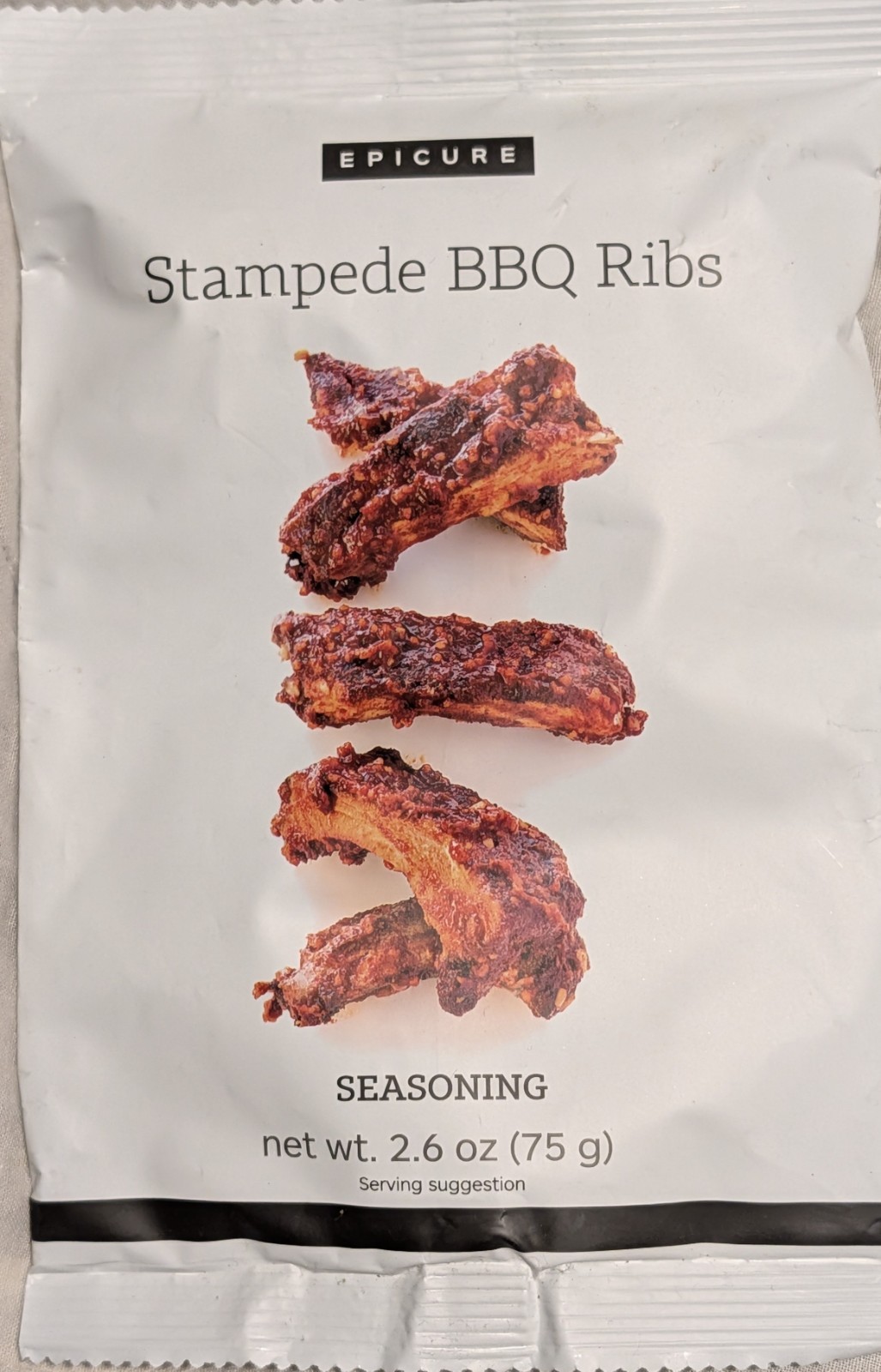 Epicure Stampede BBQ Ribs Seasoning Spice Mix Powder 2.6 oz (75 g) Pantry