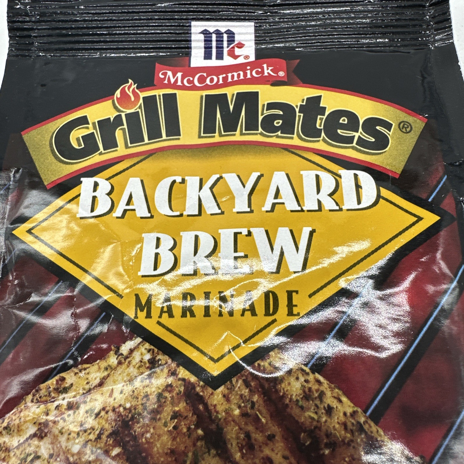 McCormick Grill Mates Backyard Brew Marinade 1oz BB 2019 Discontinued