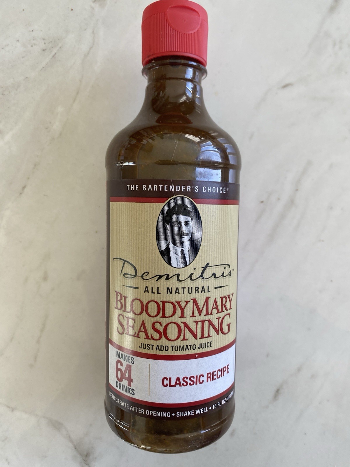 Demitri’s Classic Bloody Mary Seasoning Mix 16oz for Perfect Cocktails