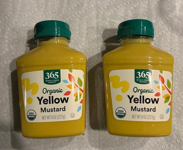 365 Organic Yellow Mustard 8 OZ