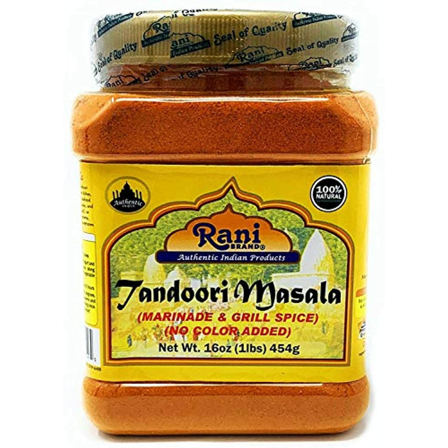 Rani Tandoori Masala Indian 11-Spice Blend 16oz (1lb)