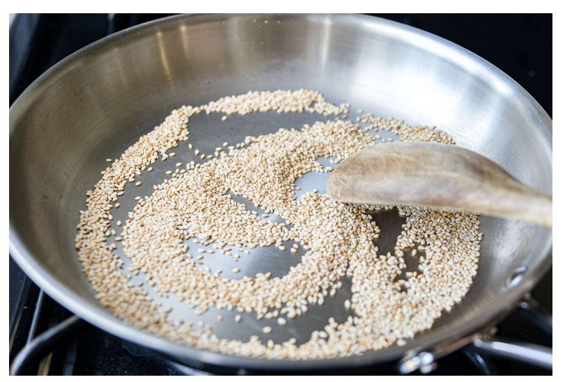 Forest White Sesame Seeds Whole Raw 100% Pure Natural Non-GMO Kosher Vegan