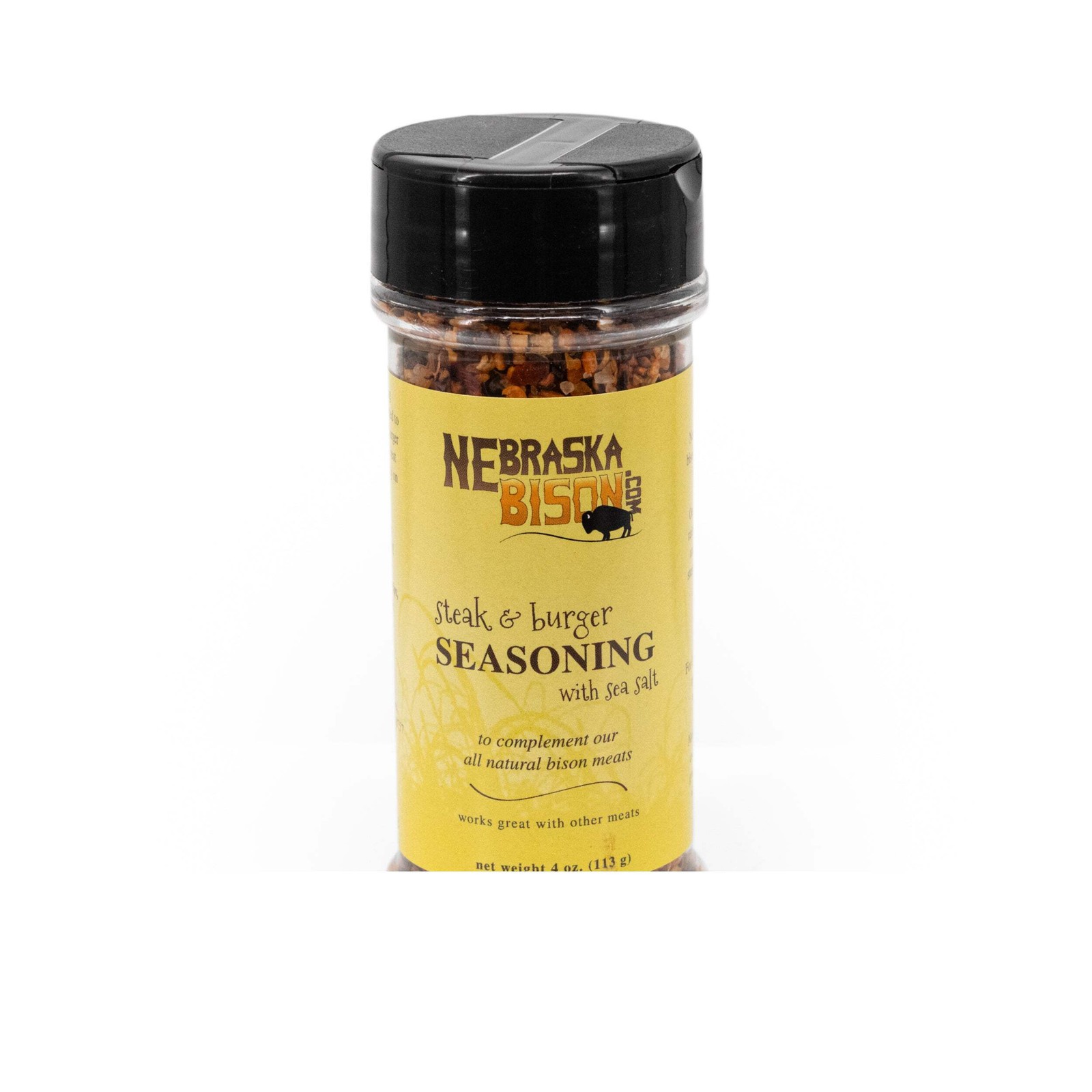 Bison Steak and Burger Seasoning | 4 oz | Nebraska Bison