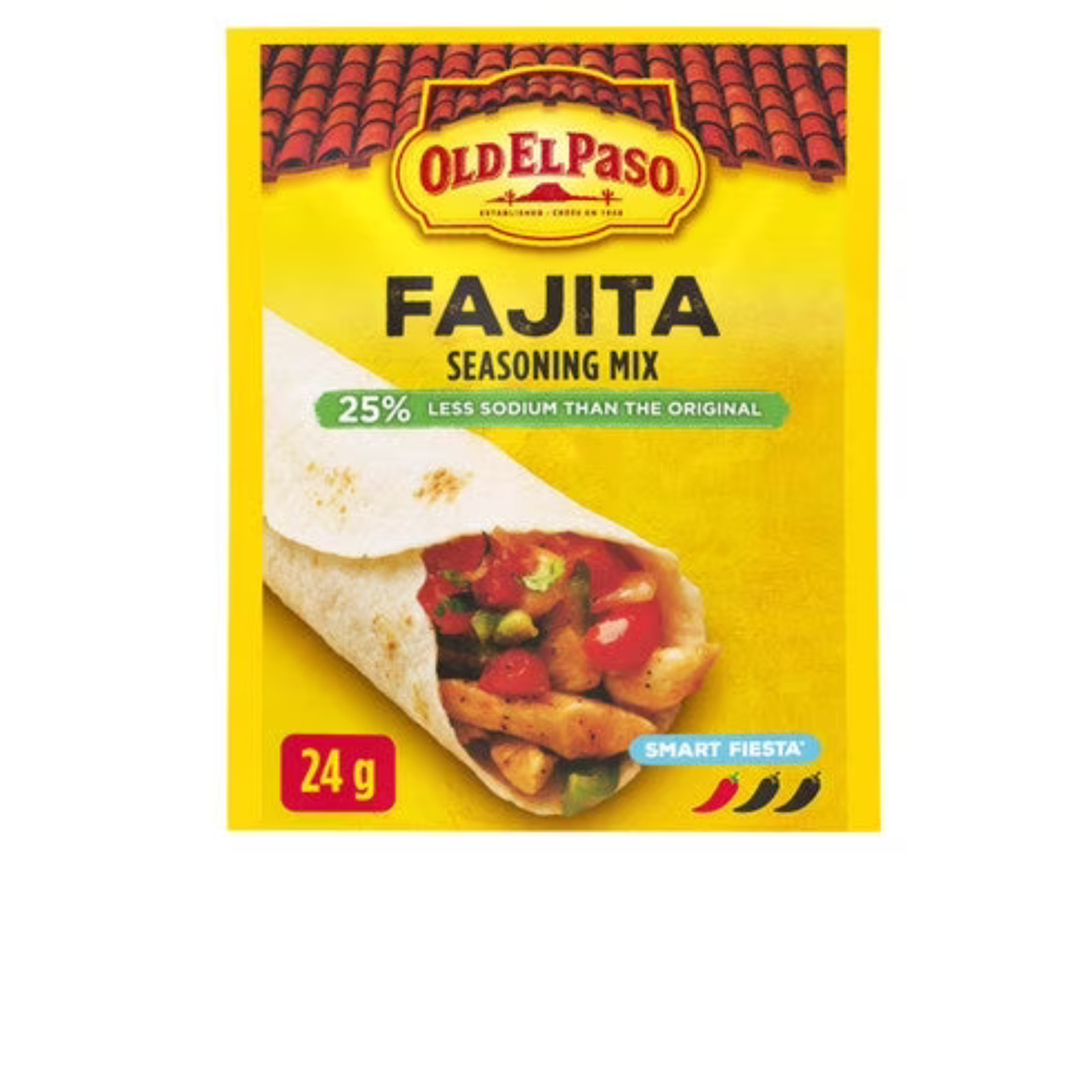 3x Old El Paso, Smart Fiesta, Fajita Seasoning Mix, 24g – FREE SHIPPING