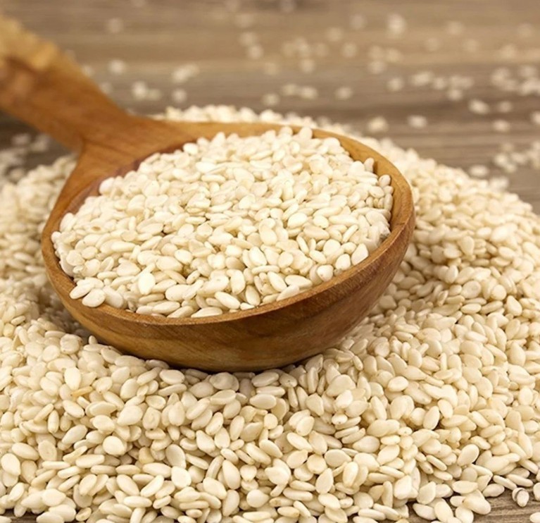 Forest White Sesame Seeds Whole Raw 100% Pure Natural Non-GMO Kosher Vegan