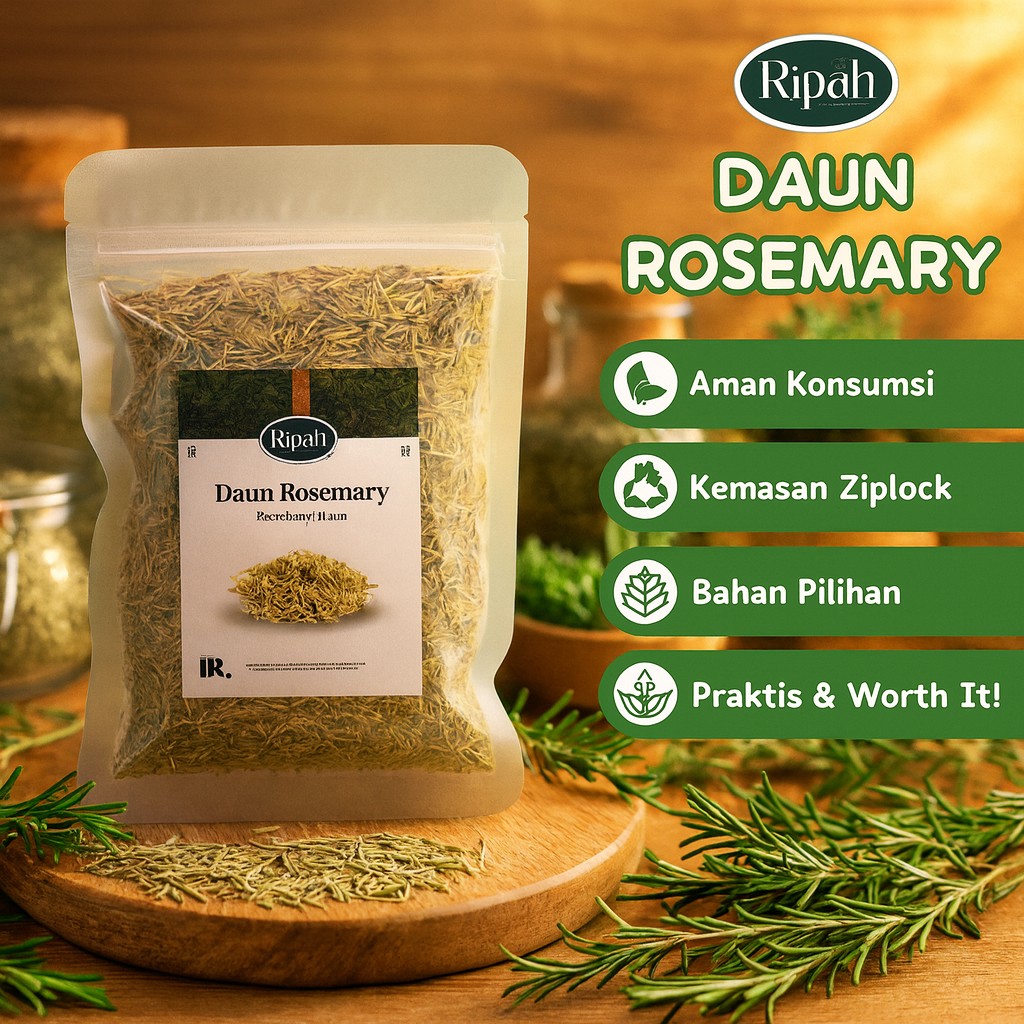 3x Rosemary Leaves Dried Herb 30g (90g total) bundle – culinary heritage