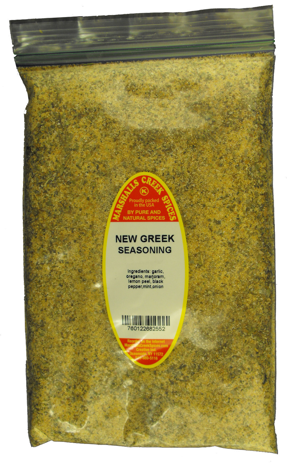 Marshalls Creek Spices NEW GREEK SEASONING, NO SALT (with mint & onion) REFILL ?