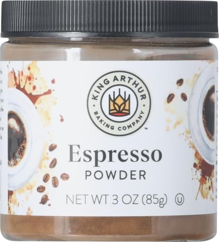King Arthur Espresso Powder: Premium Baking 3 Ounce (Pack of 1), Brown