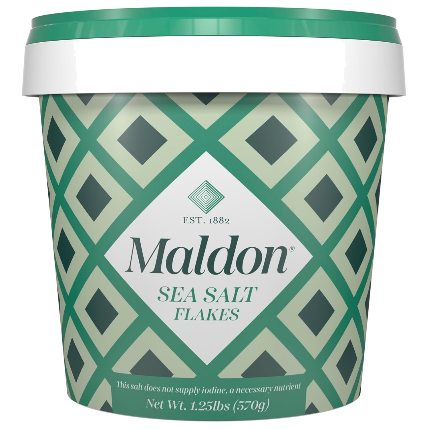 Maldon Sea Salt Flakes 570g – Natural, Kosher Gourmet Seasoning for All Dishes